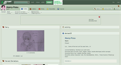 Desktop Screenshot of moony-possu.deviantart.com