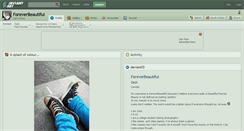 Desktop Screenshot of foreverbeautiful.deviantart.com