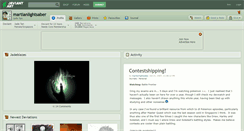 Desktop Screenshot of martianlightsaber.deviantart.com