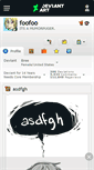 Mobile Screenshot of foofoo.deviantart.com