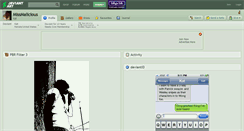 Desktop Screenshot of missmalicious.deviantart.com
