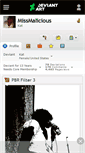 Mobile Screenshot of missmalicious.deviantart.com