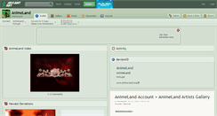 Desktop Screenshot of animeland.deviantart.com