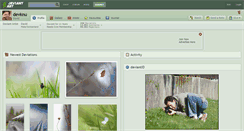 Desktop Screenshot of devknu.deviantart.com