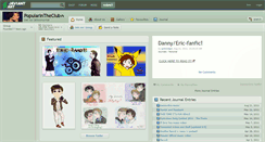 Desktop Screenshot of popularintheclub.deviantart.com