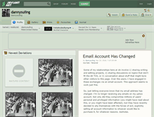 Tablet Screenshot of dannysuling.deviantart.com