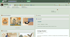 Desktop Screenshot of maladie.deviantart.com