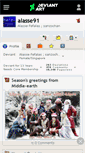 Mobile Screenshot of alasse91.deviantart.com