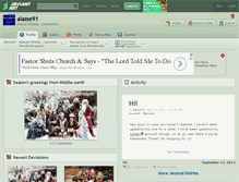 Tablet Screenshot of alasse91.deviantart.com