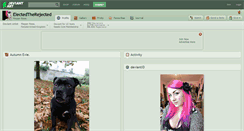 Desktop Screenshot of electedtherejected.deviantart.com