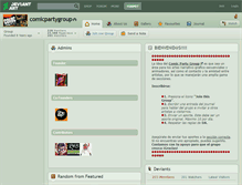 Tablet Screenshot of comicpartygroup.deviantart.com