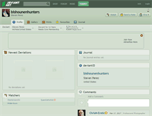 Tablet Screenshot of bishounenhunters.deviantart.com