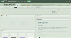 Desktop Screenshot of no-more-art-theft.deviantart.com