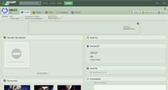 Desktop Screenshot of n0x23.deviantart.com