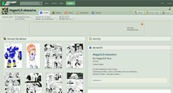 Desktop Screenshot of megasxlr-obsessive.deviantart.com