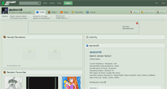 Desktop Screenshot of destiniv08.deviantart.com