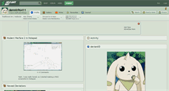 Desktop Screenshot of dennis96411.deviantart.com