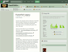 Tablet Screenshot of classof3000.deviantart.com