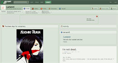 Desktop Screenshot of lumenni.deviantart.com
