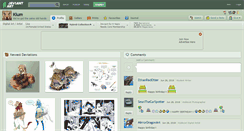 Desktop Screenshot of kium.deviantart.com