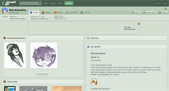 Desktop Screenshot of narutomaine.deviantart.com