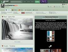 Tablet Screenshot of lux69aeterna.deviantart.com