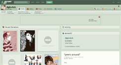 Desktop Screenshot of digitwitch.deviantart.com