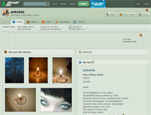 Tablet Screenshot of anko666.deviantart.com