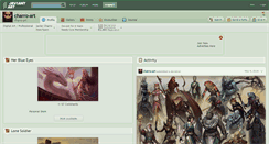 Desktop Screenshot of charro-art.deviantart.com