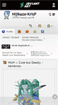Mobile Screenshot of nijikaze-krisp.deviantart.com