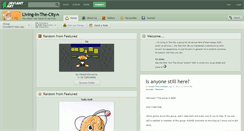 Desktop Screenshot of living-in-the-city.deviantart.com