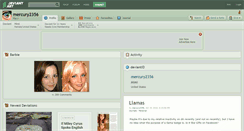 Desktop Screenshot of mercury2356.deviantart.com