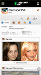 Mobile Screenshot of mercury2356.deviantart.com