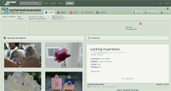 Desktop Screenshot of mychemicalromanceism.deviantart.com
