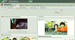 Desktop Screenshot of gwizard777.deviantart.com