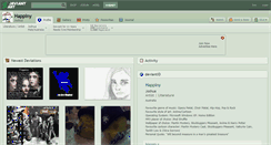 Desktop Screenshot of happiny.deviantart.com