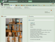Tablet Screenshot of najiboxd.deviantart.com