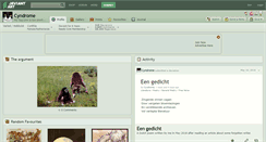Desktop Screenshot of cyndrome.deviantart.com