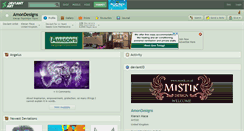 Desktop Screenshot of amondesigns.deviantart.com