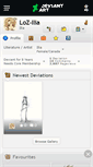 Mobile Screenshot of loz-ilia.deviantart.com