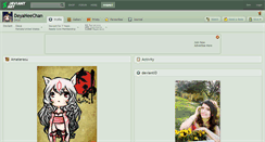Desktop Screenshot of deyaneechan.deviantart.com