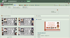 Desktop Screenshot of gokuderaminami.deviantart.com