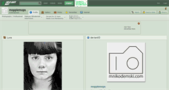 Desktop Screenshot of moppiemops.deviantart.com