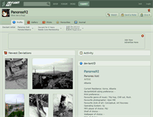 Tablet Screenshot of panorea92.deviantart.com