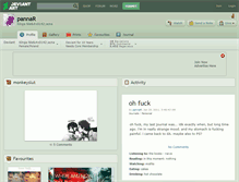 Tablet Screenshot of pannar.deviantart.com