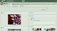 Desktop Screenshot of dallon113.deviantart.com