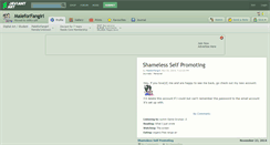 Desktop Screenshot of maleforfangirl.deviantart.com