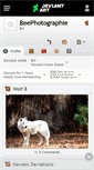 Mobile Screenshot of beephotographie.deviantart.com