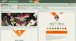 Desktop Screenshot of hetiru.deviantart.com