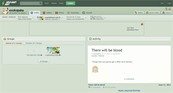 Desktop Screenshot of exokopaka.deviantart.com